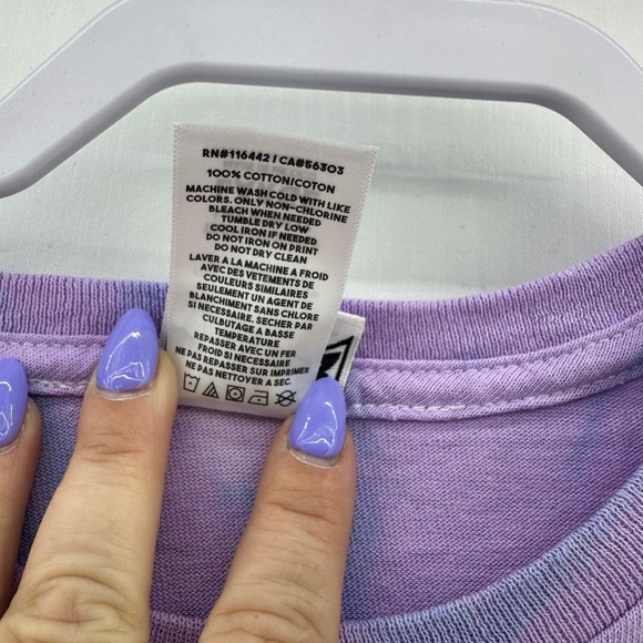 Your‎ Highness Tie Dye Manifest Skeleton Graphic T-Shirt Size Large NWOT - Picture 9 of 10